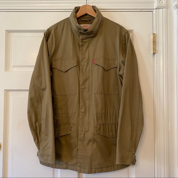 Levi’s Utility Jacket w Hidden Hood - Picture 1 of 5